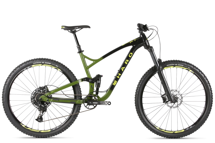 Велосипед Haro SHIFT R7 29 (Black / Green)